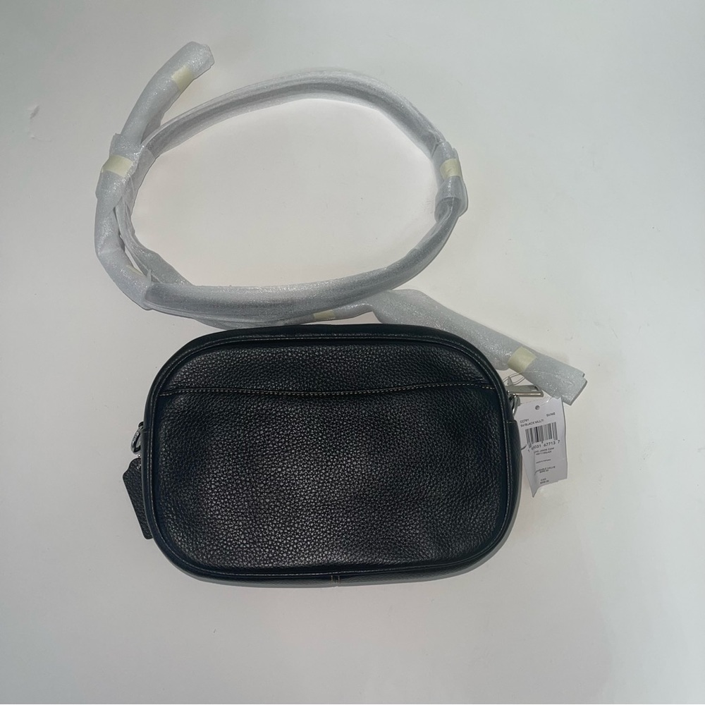 Coach Jamie Camera Bag With Happy Dog In Silver & Black Multi Color- New W/ Tag - Picture 14 of 16